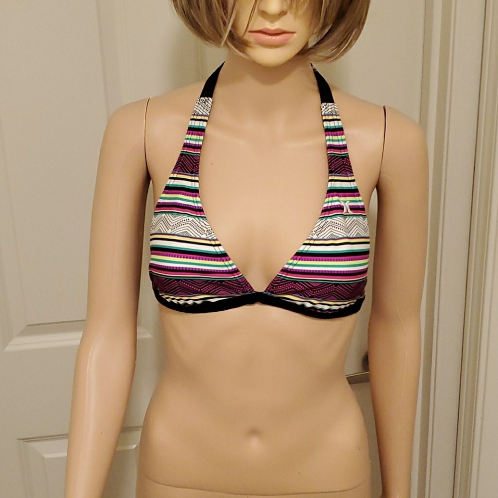 HURLEY multi colored swim top